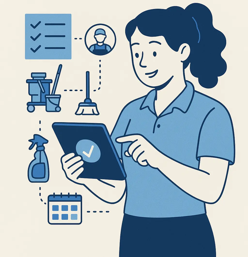 CleanUp App en smartphone